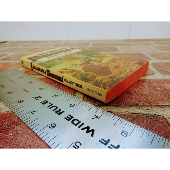 Bullet Trail Bullets for Buckaroo by William Colt‎ MacDonald - Vtg 1974 PB RARE - Picture 6 of 9